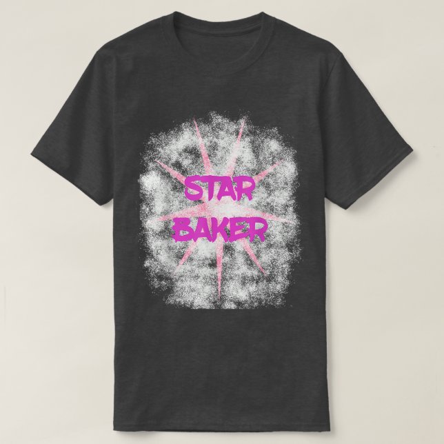 Camiseta Funny Baery Chef Cozinhar Star Baker (Frente do Design)