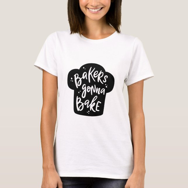 Camiseta Funny Baking Apparel (Frente)