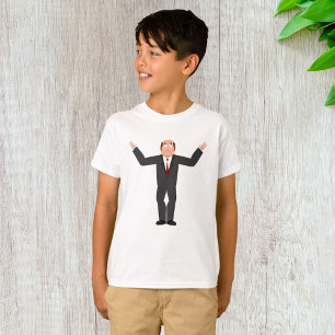 Camiseta Funny Bald Businessman Engraçado Humorando