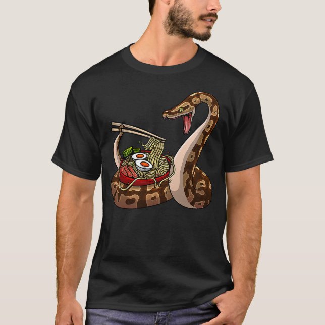 Camiseta Funny Ball Python Art For Men Women Snake Ball Pyt (Frente)
