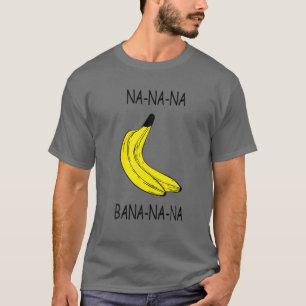 Camiseta Funny Bana-Na-Na Summer Vibes Fruta tropical