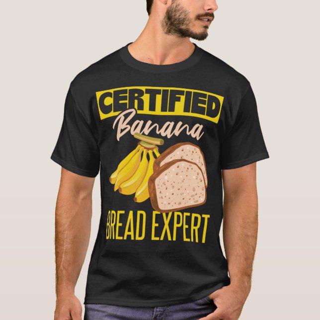 Camiseta Funny Banana Bread Lover (Frente)