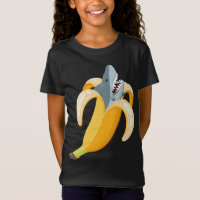 Funny Banana Tubarão-Fruta Amante de os animais