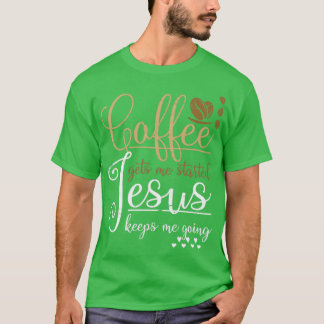 Camiseta Funny Barista Café Christian Cristo