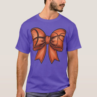 Camiseta Funny Basketball Sports Coquette Bow Game Day frie