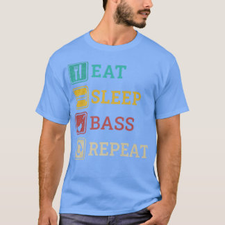 Camiseta Funny Bassist Apparel Guitar for Bass Guitarists R