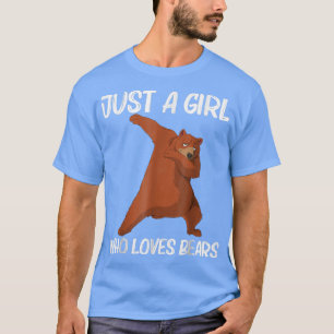 Camiseta Funny Bear Gift For Girls Kids Mom Bear Mammal Ani