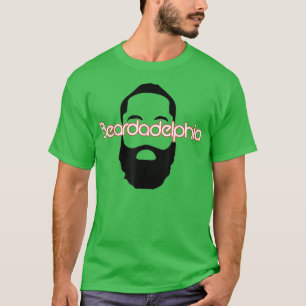 Camiseta Funny Beardadelphia Beard Pai 1