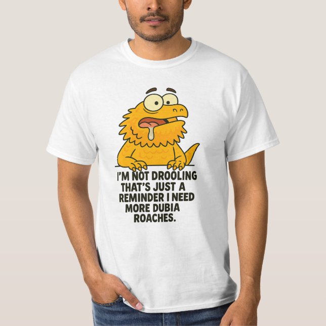 Camiseta Funny Bearded Dragon (Frente)