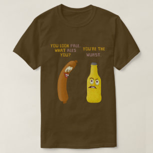 Camiseta Funny Beer Bratwurst Pun Pale Ale Wurst v2