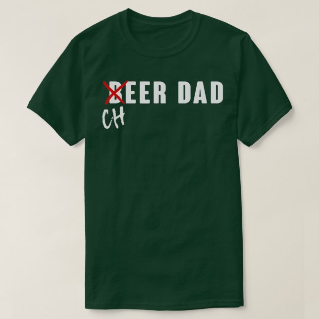 Camiseta Funny Beer Cheer Dad  (Frente do Design)
