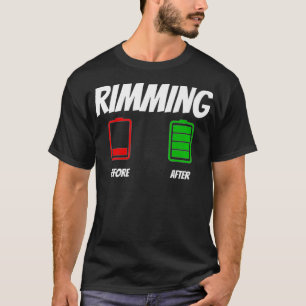 Camiseta Funny Before and After Rimming Apparel japan