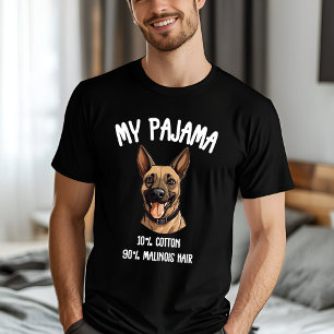Camiseta Funny Belga Malinois Pajama Dog Lover