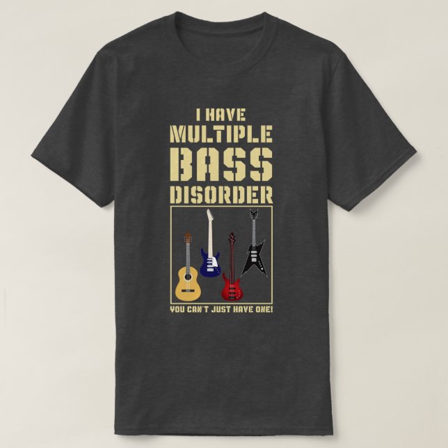 Camiseta Funny Bhelps Gift Idea Music Bass (Frente do Design)