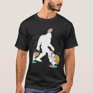 Camiseta Funny Bigfoot Day Cesto de Ovos Foguete