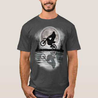 Camiseta Funny Bigfoot Dirt Bike Rider Supercross Motocross