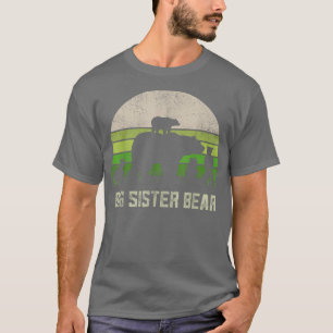 Camiseta Funny Biggest Sister Shirts, 4 Cub Kids Sis Big Si