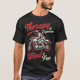 Camiseta Funny Biker cita o motociclista dizendo