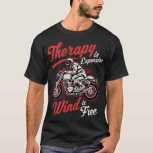 Camiseta Funny Biker cita o motociclista dizendo