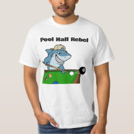 Camiseta Funny Billiards Pool Hall Rebel