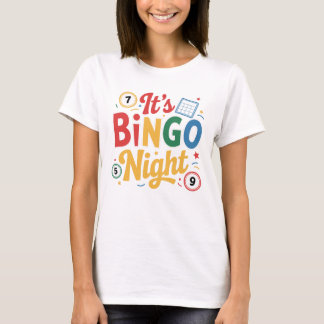 Camiseta Funny Bingo Lover Design – Bingo Player Gift