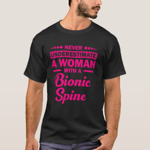 Camiseta Funny Bionic Spine Surgery Gift Back Spin