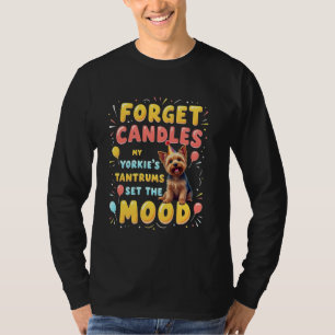 Camiseta Funny Birthday Gift Yorkshire Terrier Dog
