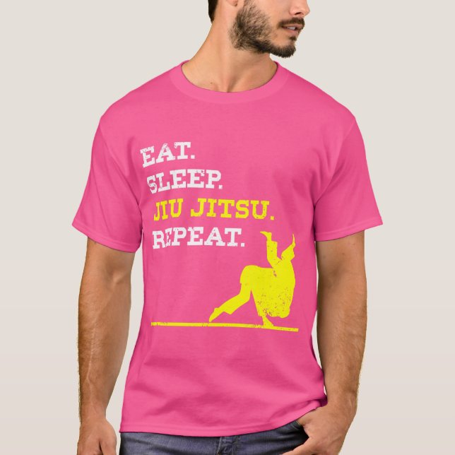 Camiseta Funny Bjj Mma Design Jiu Jitsu (Frente)