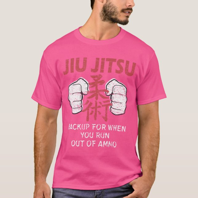 Camiseta Funny Bjj Mma Design Jiu Jitsu (Frente)