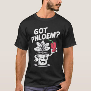 Camiseta Funny Black Retro Plant Phloem Winking