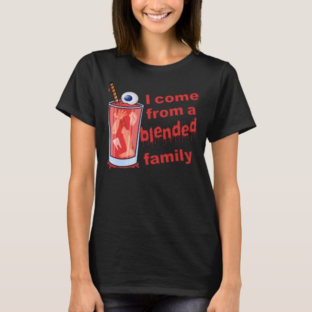 Camiseta Funny Blending Family Pun (Frente)