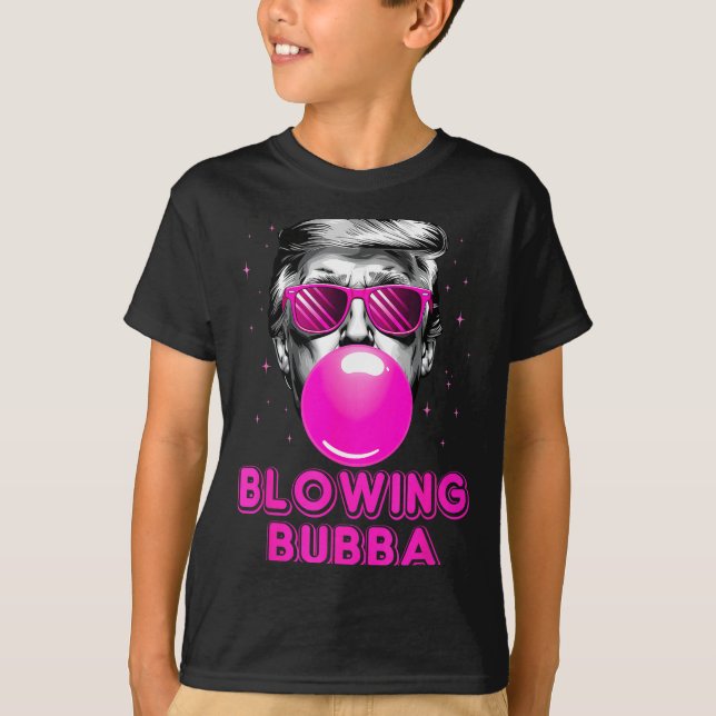 Camiseta Funny Blowing Bubba  (Frente)