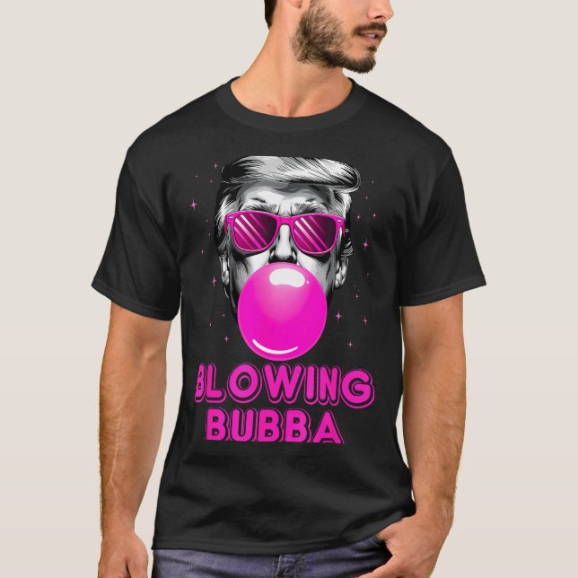 Camiseta Funny Blowing Bubba  (Frente)