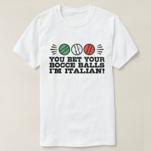 Camiseta Funny Bocce Ball