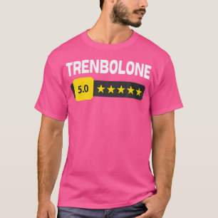 Camiseta Funny Bodybuilding Trenbolone Tren Trenbo E Ster