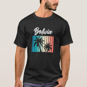 Camiseta Funny Boliviana Flag Men Mulheres Orgulham Raízes