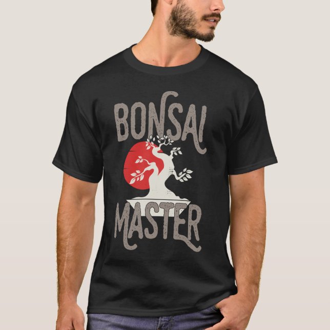 Camiseta Funny Bonsai Tree Master Gifts Lover (Frente)