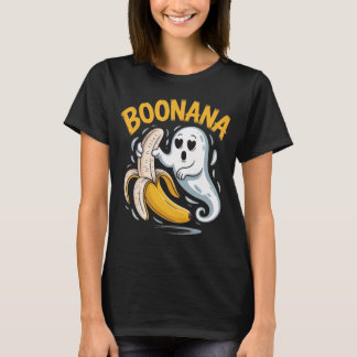 Camiseta Funny Boo Nana Ghost Banana Halloween Humor