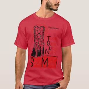 Camiseta Funny Border Collie Owner Gift Collie Art
