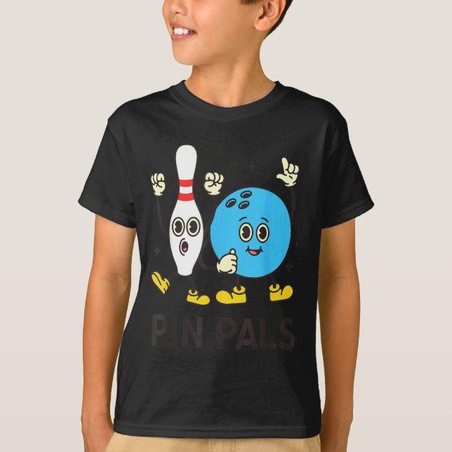 Camiseta Funny Bowling N Pals Bowl Bowler Bowling Lover  (Frente)