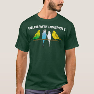 Camiseta Funny Budget Parrot Gift Men Mulheres Legal Premiu