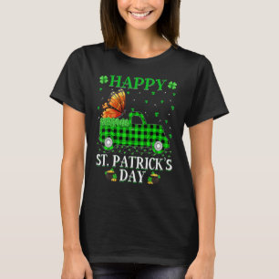 Camiseta Funny Buffalo Xadrez Green Truck Butterfly Rua Pat
