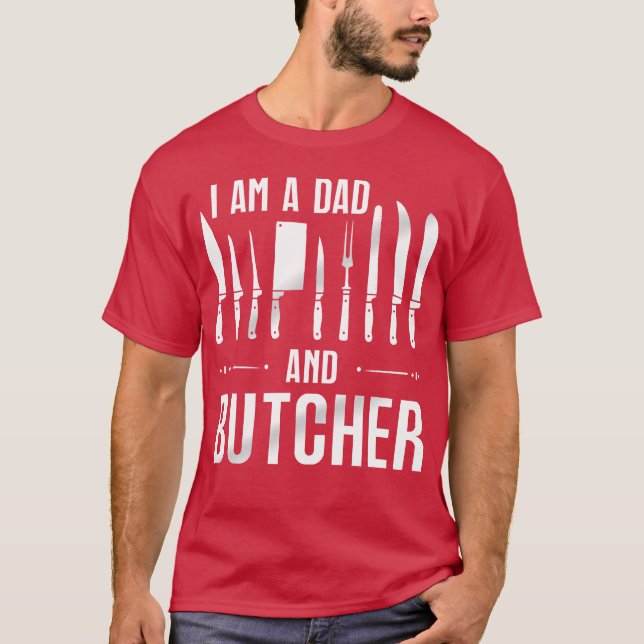 Camiseta funny butcher shirts Butcher birthday gift gift (Frente)