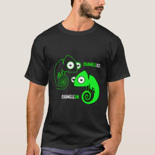 Camiseta Funny Cameleon Cameleoff Gift Engraçado Dizendo Hu