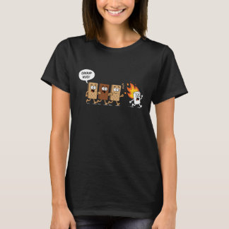 Camiseta Funny Camping S'mores Group Hug Cute Marshmallow C