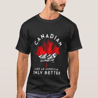 Camiseta Funny Canadian Gift Idea America Canada