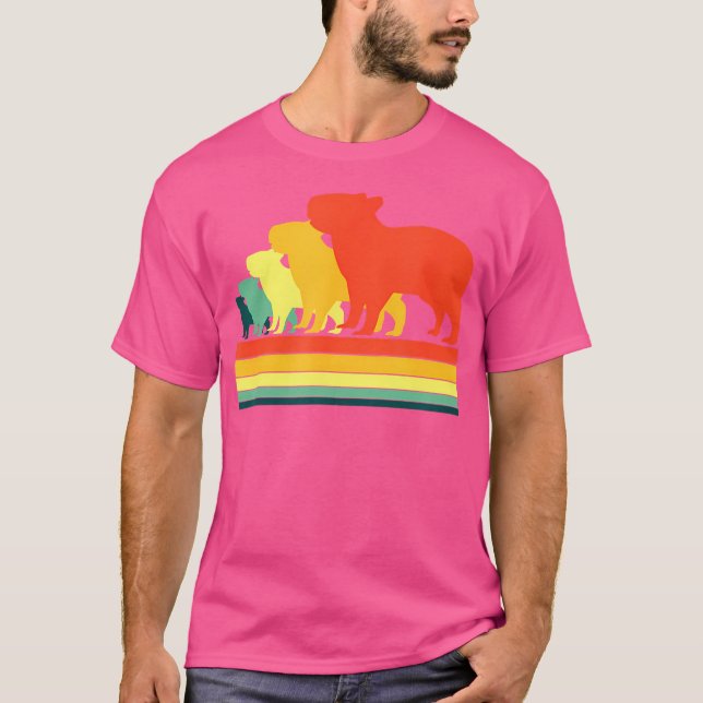 Camiseta Funny Capibara Willife Animal Capybara (Frente)