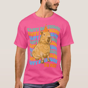Camiseta Funny Capybara Birthday