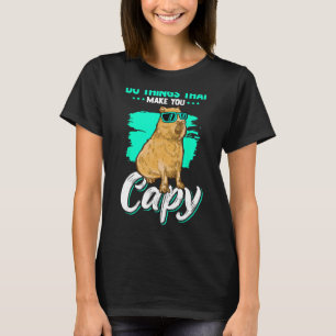 Camiseta Funny Capybara Pet Rodent Capy