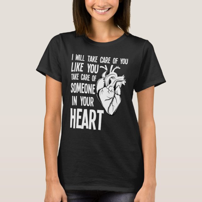 Camiseta Funny Cardiac Nurse Quote Anatomical Heart Disease (Frente)